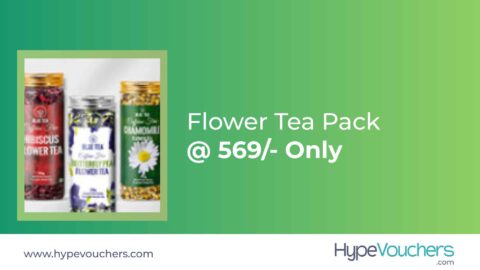 Blue Tea - Flower Tea Pack @ Rs 569