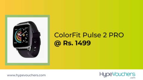 ColorFit Pulse 2 Pro @ Rs 1499 Worth Rs 5999
